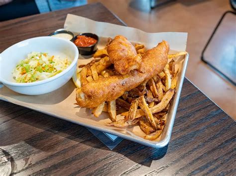 Best fish and chips in SLC .